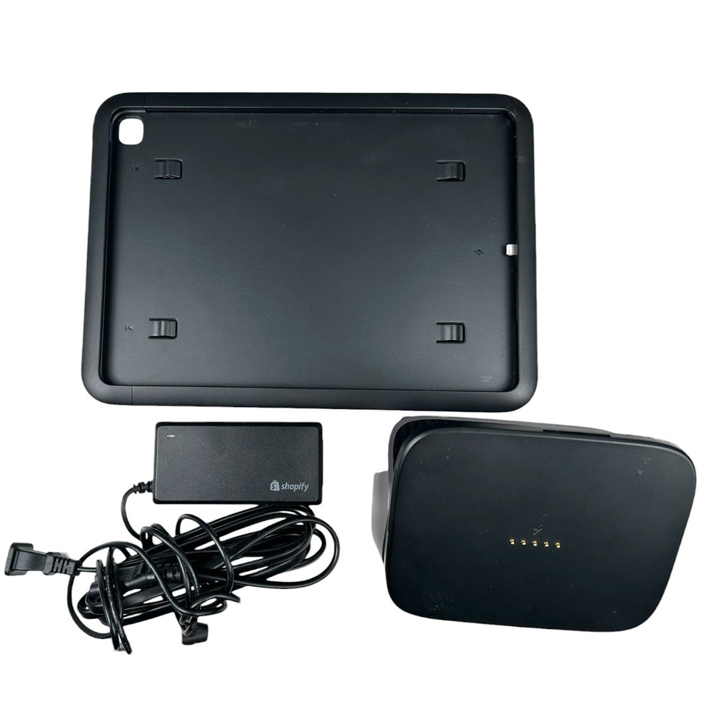 Shopify Retail Stand for iPad POS System with Lightning Case and Power Adapter